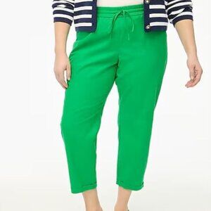 Petite linen-cotton blend drawstring pant - NWT, Great for Summer!